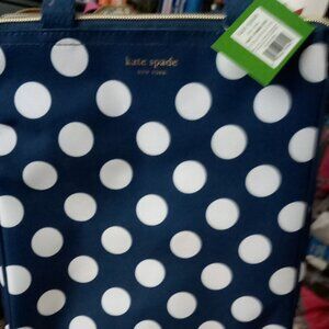 Kate Spade polka Dot lunch bag